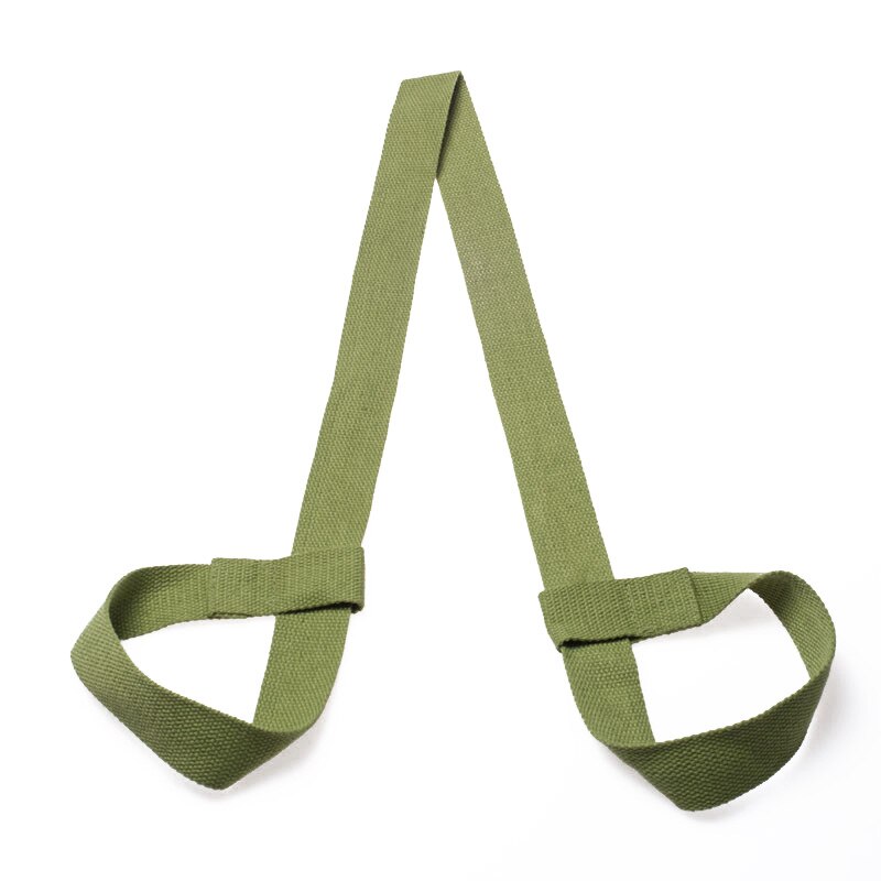 Verstelbare Yoga Mat Band Riem Multifunctionele Yoga Sport Sling Schouderriem Yoga Mat Accessoires Voor Kamer Gym Oefening fitness: Green