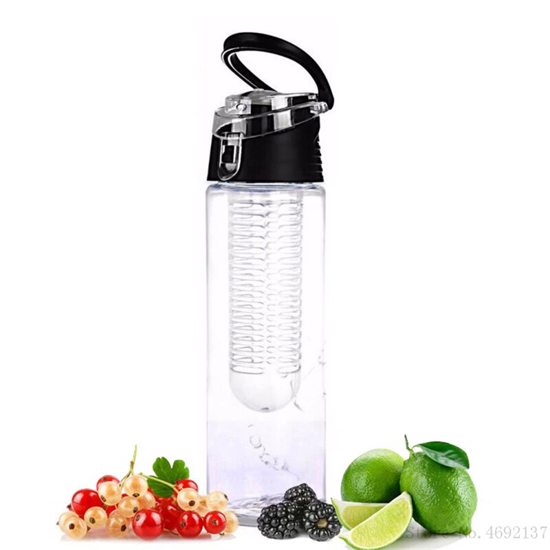 800Ml/1000Ml Bpa Gratis Fruit Infuser Water Fles Draagbare Sap Shaker Reizen Sport Drinken Flessen Detox Water fles: 800ml B1