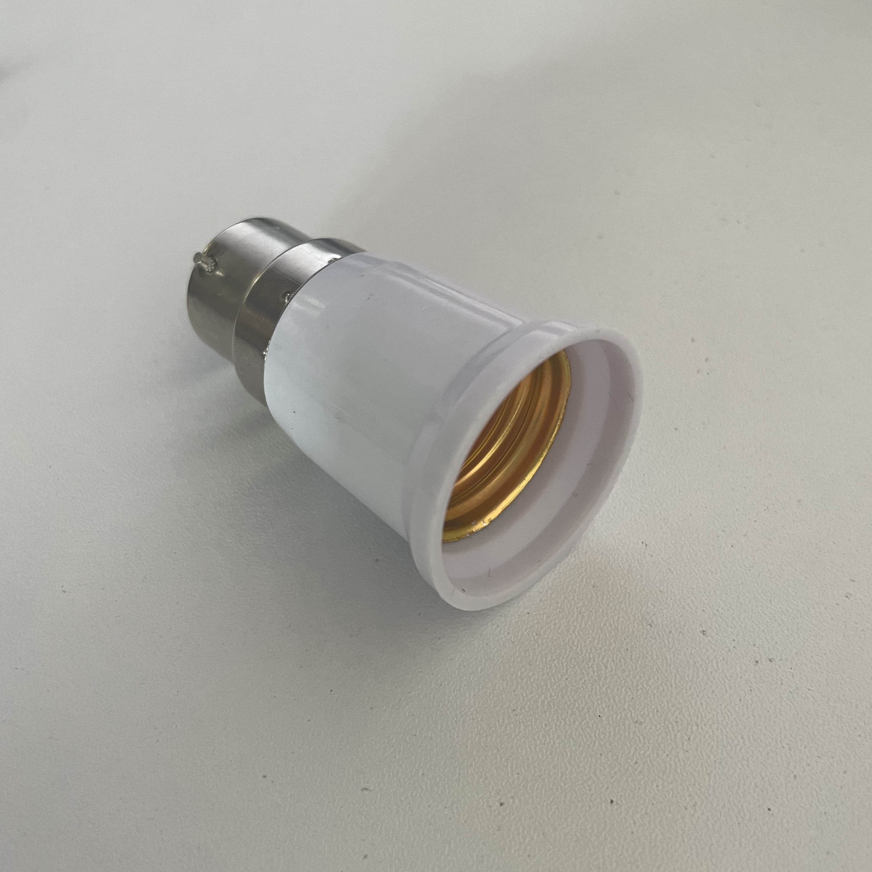 B22 naar E27 Lamp Socket Lampvoet Converter Adapter PC Brandwerende Lamphouder voor Led Maïs Lamp Spotlight 110V 220V