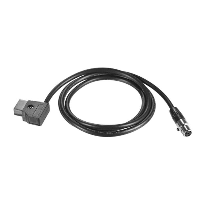 D-Tap Male Naar (Tinny) mini Xlr 4 Pin Cable Straight Cord 100Cm Lengte Kabel Voor Vfm 5.6Inch Monitor