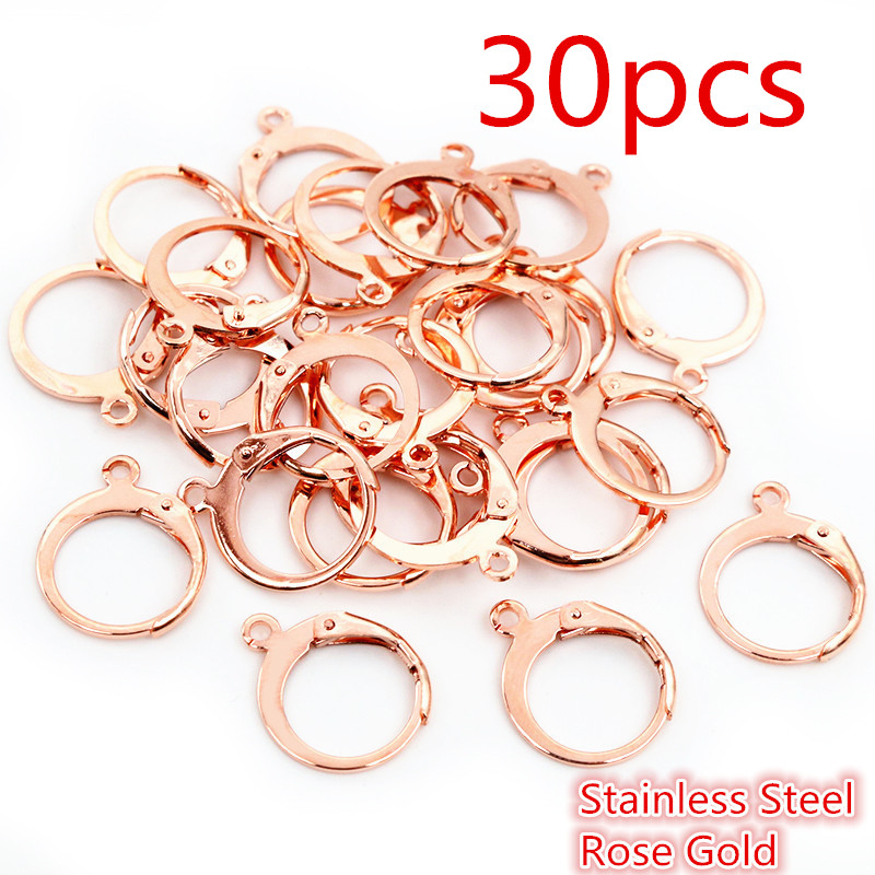 30-50 uds/lote de oro plata francés pendiente ganchos de alambre configuración Base aros pendientes para bricolajes artículos de fabricación de joyas al por mayor: CAMEL