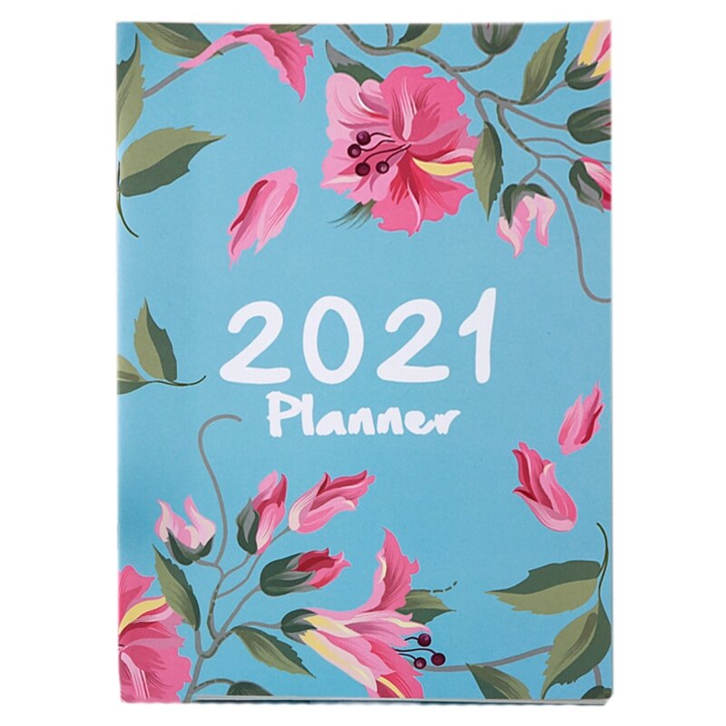 Agenda planificador organizador A4, diario mensual diario, cuaderno de notas, suministros escolares,