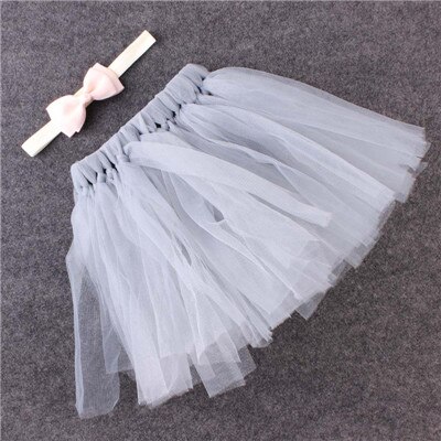 Cute Kids Meisjes Peuter Baby Boog Bloem Tutu Jurken Fotografie Prinses Jurk 85WA