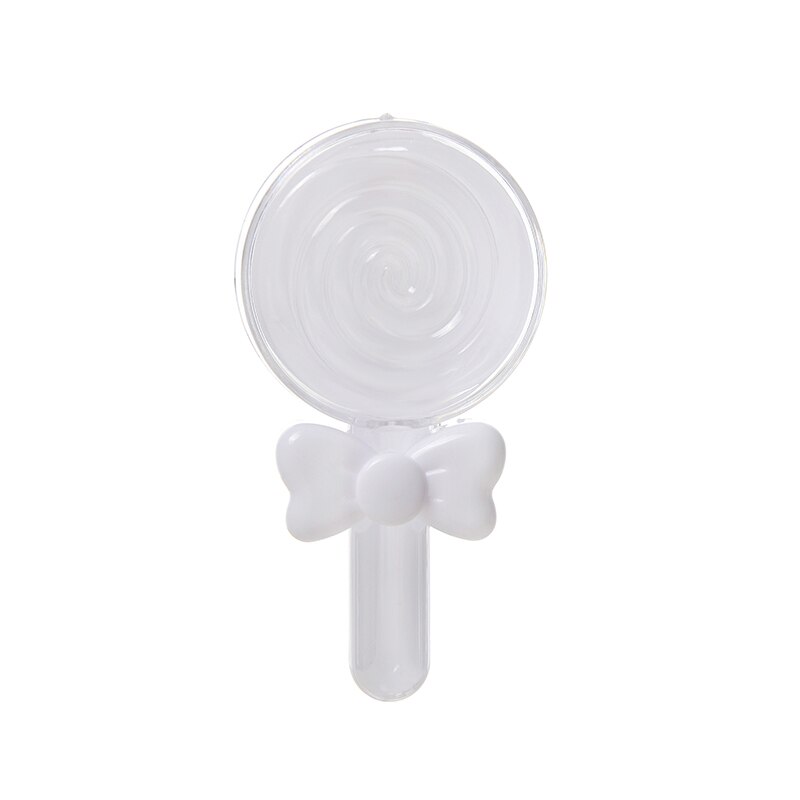 12 Pcs Lollipop Transparante Plastic Bonbondoos Bruiloft Decoratie Baby Shower Kerst Verjaardagsfeestje Gunsten: Lollipop 2-White