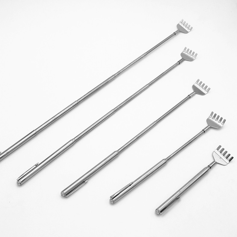 Extendable Back Scratcher Stainless Steel Telescopic Anti Itch Claw Massager Extender Price