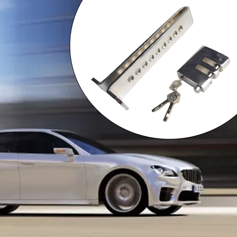 Car Clutch Lock Universal Auto Brake Throttle Accelerator Security Steel Stainless Anti-Theft Tool Pedal Lock