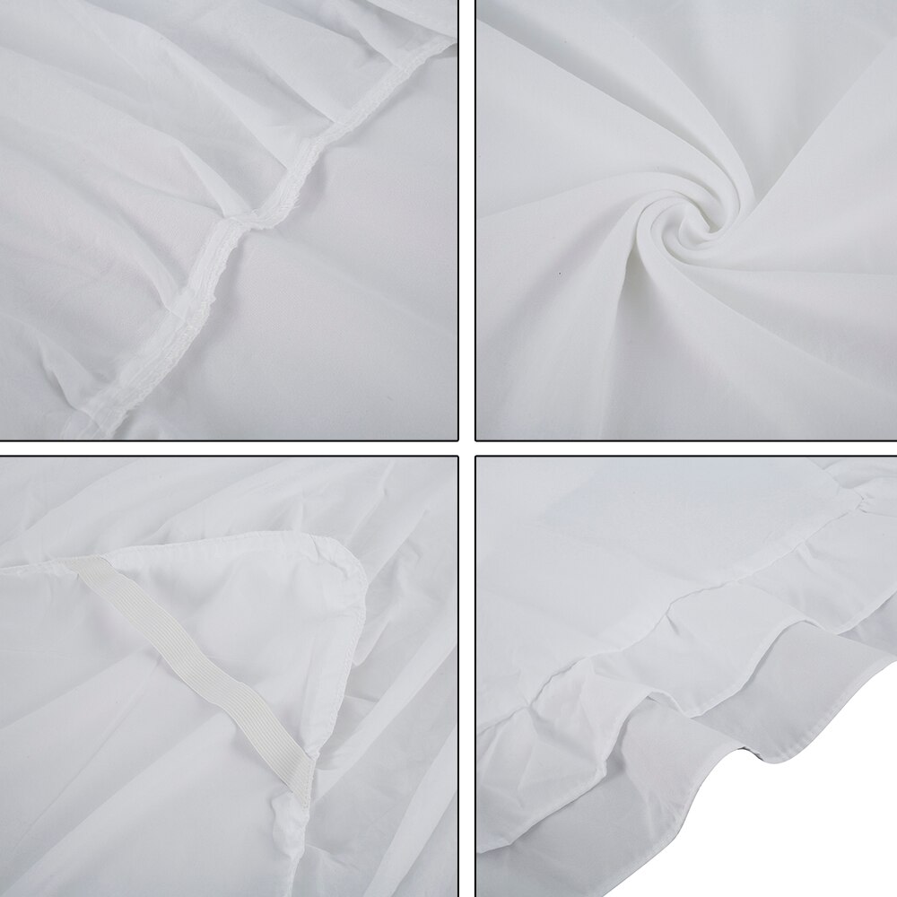 Hoeslaken Cover Graceful Kant Sprei Slaapkamer Bed Cover Rok Decoratie Antislip Matrashoes Rok Cubrecama