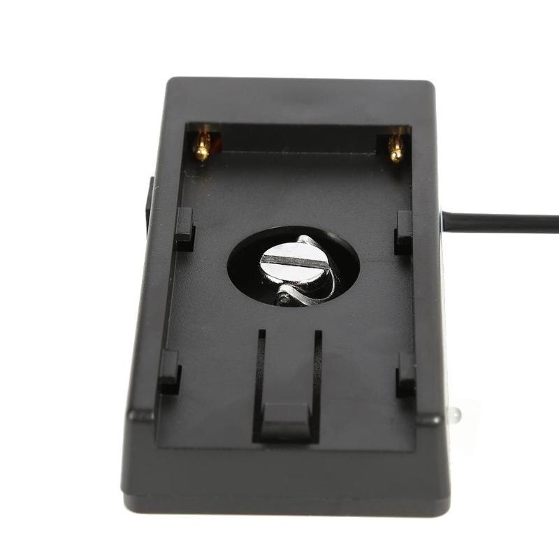ALLOYSEED NP-F Battery Adapter Buckle Plate With 7.4V DC Plug For Sony NP-F Series NP-F970 F960 F770 F750 F570 Camera Accessory