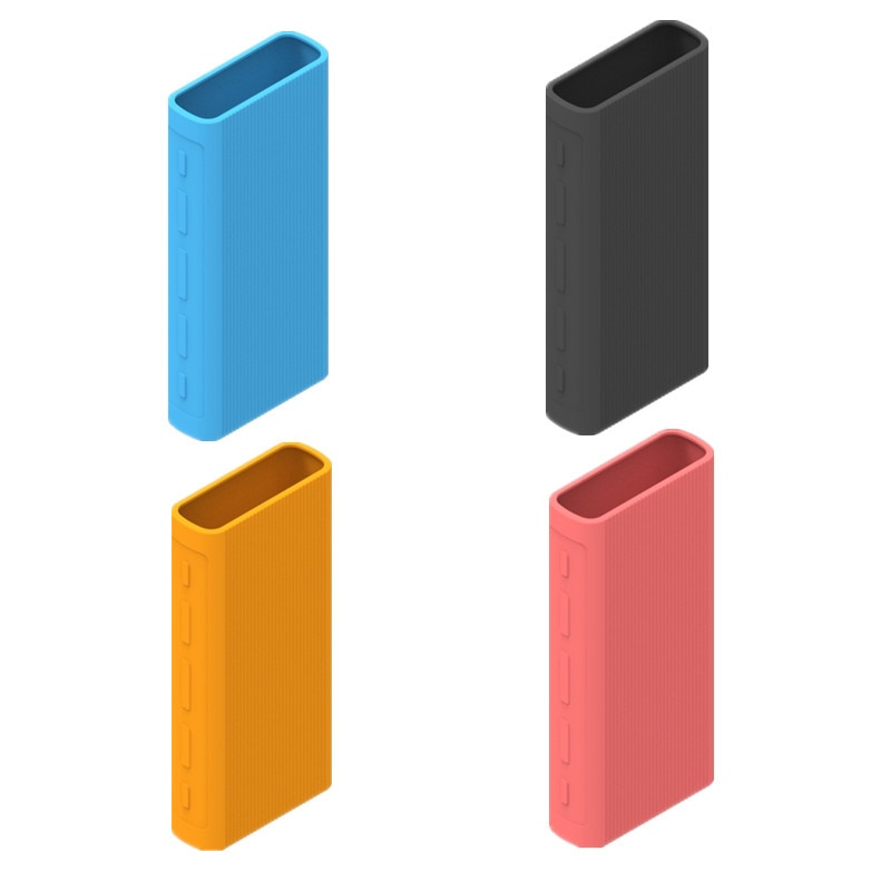 Power Fall Silikon Protector Fall Abdeckung für Xiaomi Power Bank 2/3 10000 MAh