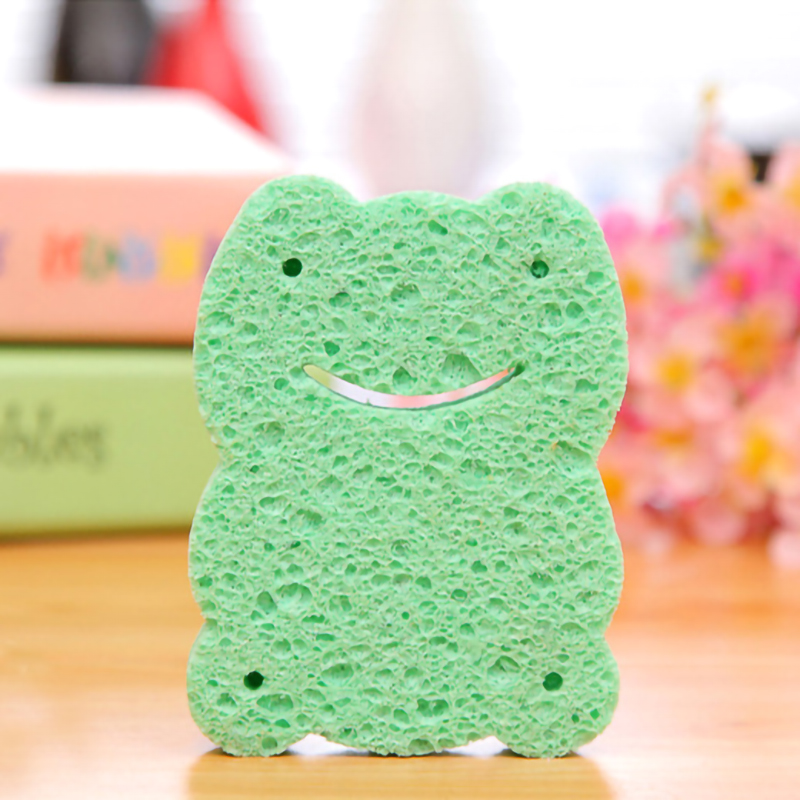 ! Esponja de baño para bebé de 4 colores, accesorios de baño para niños, Material suave, Bola de ducha Exfoliante para bebés