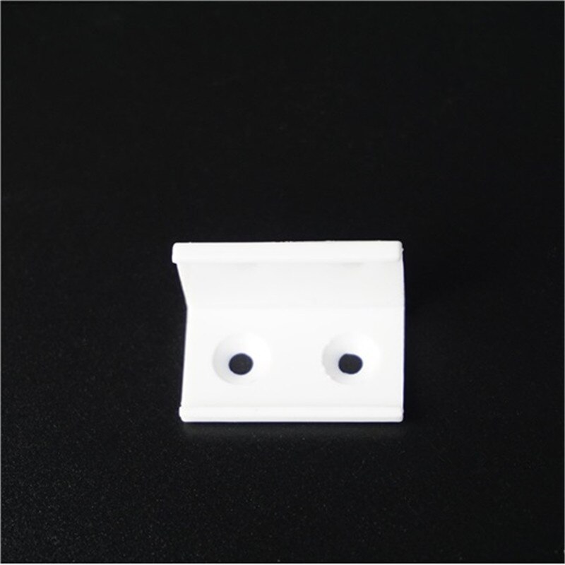 Hoek profiel connector, 90 graden en 180 graden link voor 16mm breed half ronde 45 graden strip aluminium profiel