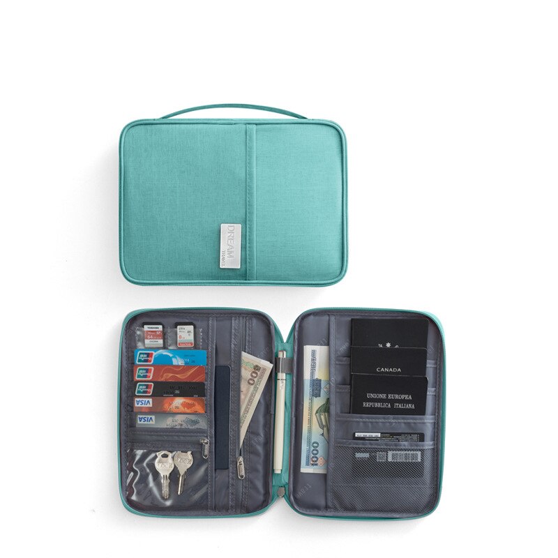 Highqualit Waterdichte Paspoort Reizen Portemonnee Grote Creditcard Portefeuilles Organizer Travel Accessoires Document Tas Kaarthouder: 5 / S
