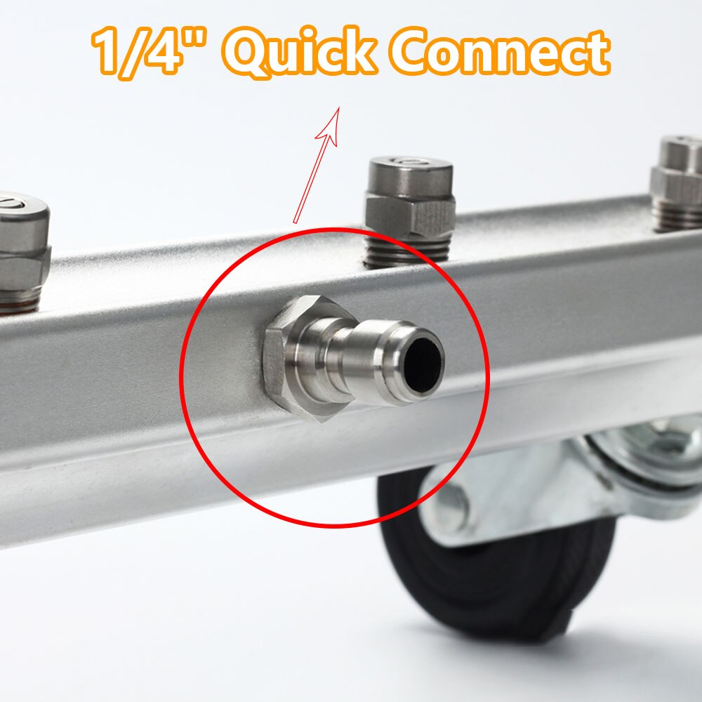 Buse de nettoyage à jet d&#39;eau pour châssis de voiture, pour Parkside Karcher K5 black et decker michelin buse haute pression adaptateur nettoyeur haute pression grip 1/4 washer