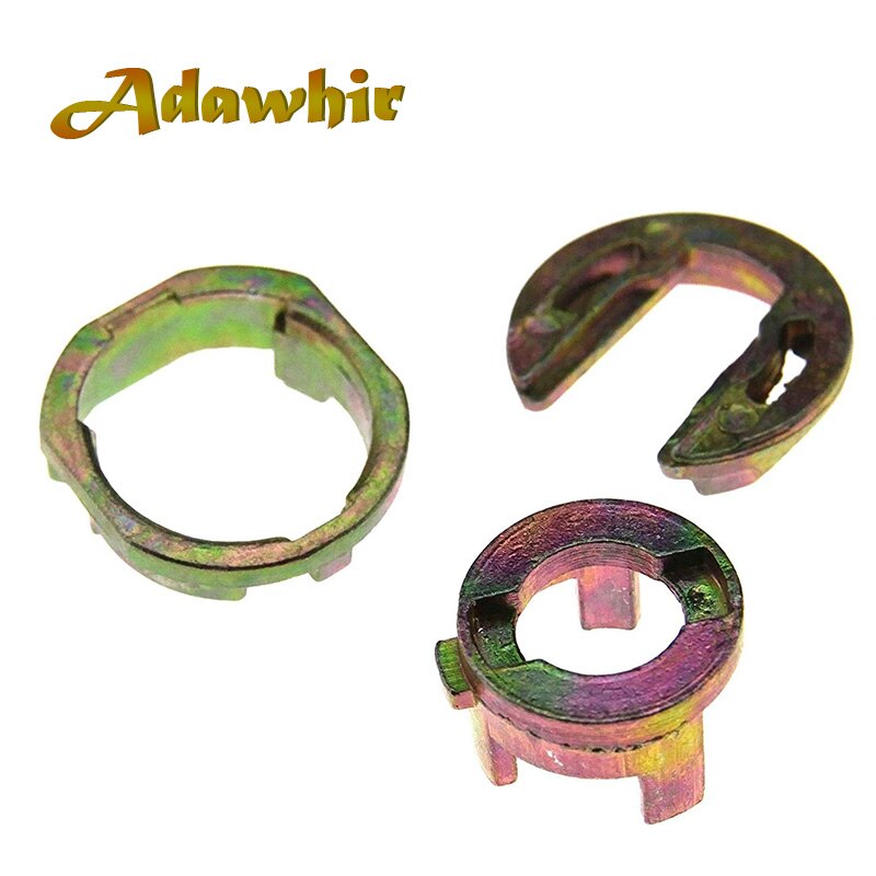 Kit de reparación de cilindro de cerradura de puerta delantera izquierda/derecha, aleación de Zinc, 6N0837223A, para Polo 1994-2001, 5 unids/set por juego