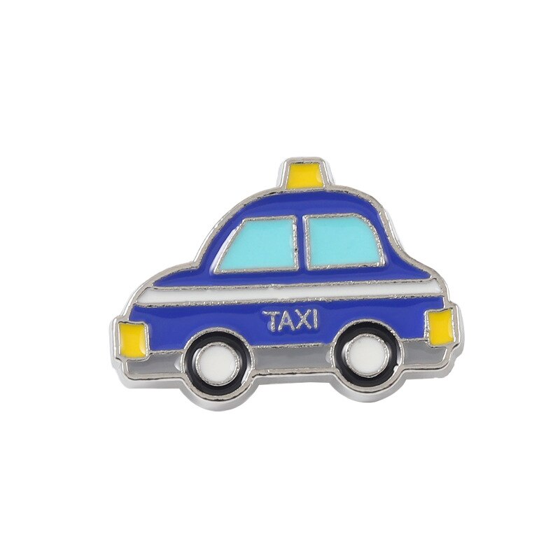 Broche de voiture en alliage pour femme, épingles en émail, voiture, Bus, voyage, , paysage, amour, , Badge, bijoux: Style-20XZ2172-1