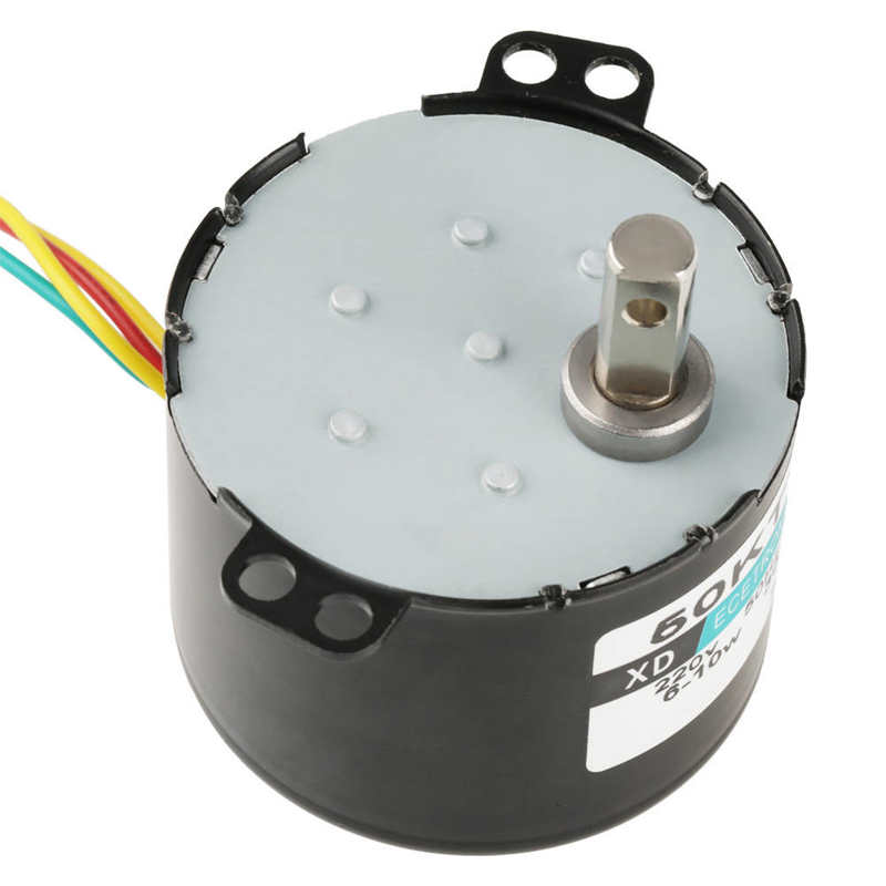 1Stck AC Servomotor AC220V 5-50RPM Miniatur niedrig Geschwindigkeit Große Moment von Kraft Synchron Motor- CW/CCW Elektrische Motor-