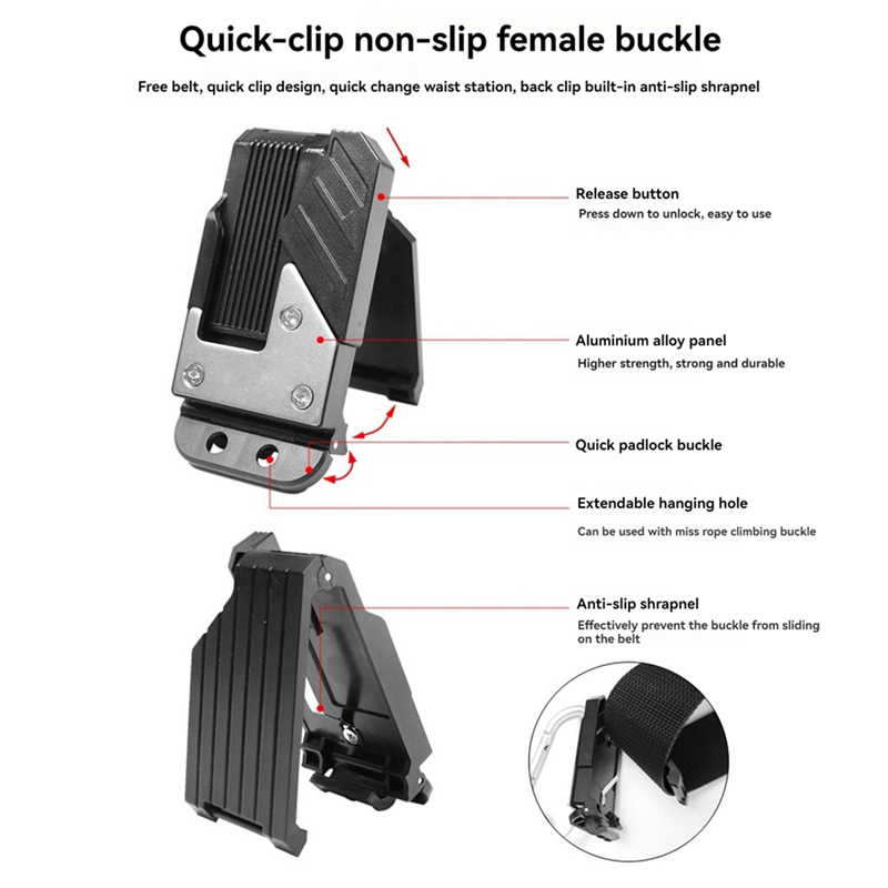 Electric Drill Tape Belt Tape Measure Holder Hanger Holder Clip-On Tape Measure Holder For Belt Tape Measure