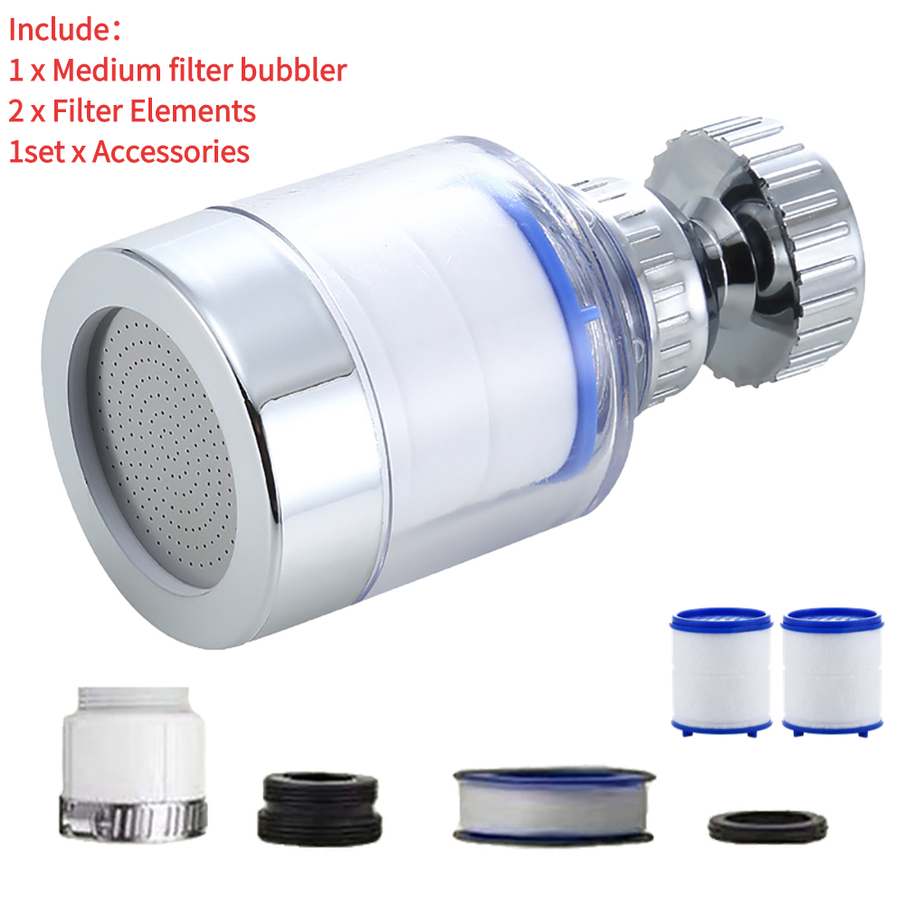 Filtre supporter ficateur d'eau pour la douche, filtre filtrant, filtre de cuisine HORemover Combo ine Splash Anies, adaptateur 152, 2-20 pièces: Ivoire Or