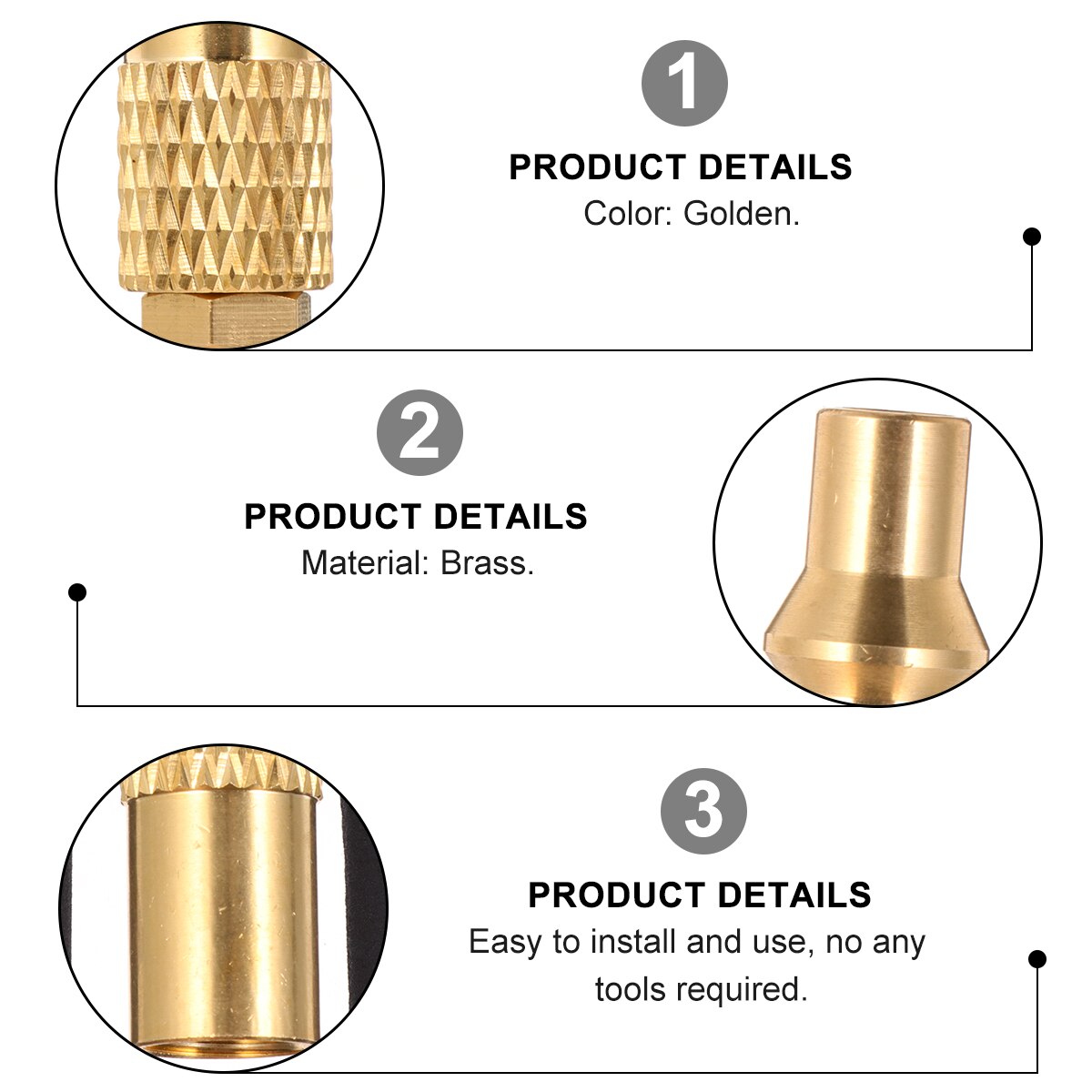 1/4 Inch Propane Fitting Low Pressure Quick Connect Quick Disconnect Connect Propane Fitting Replacement A50