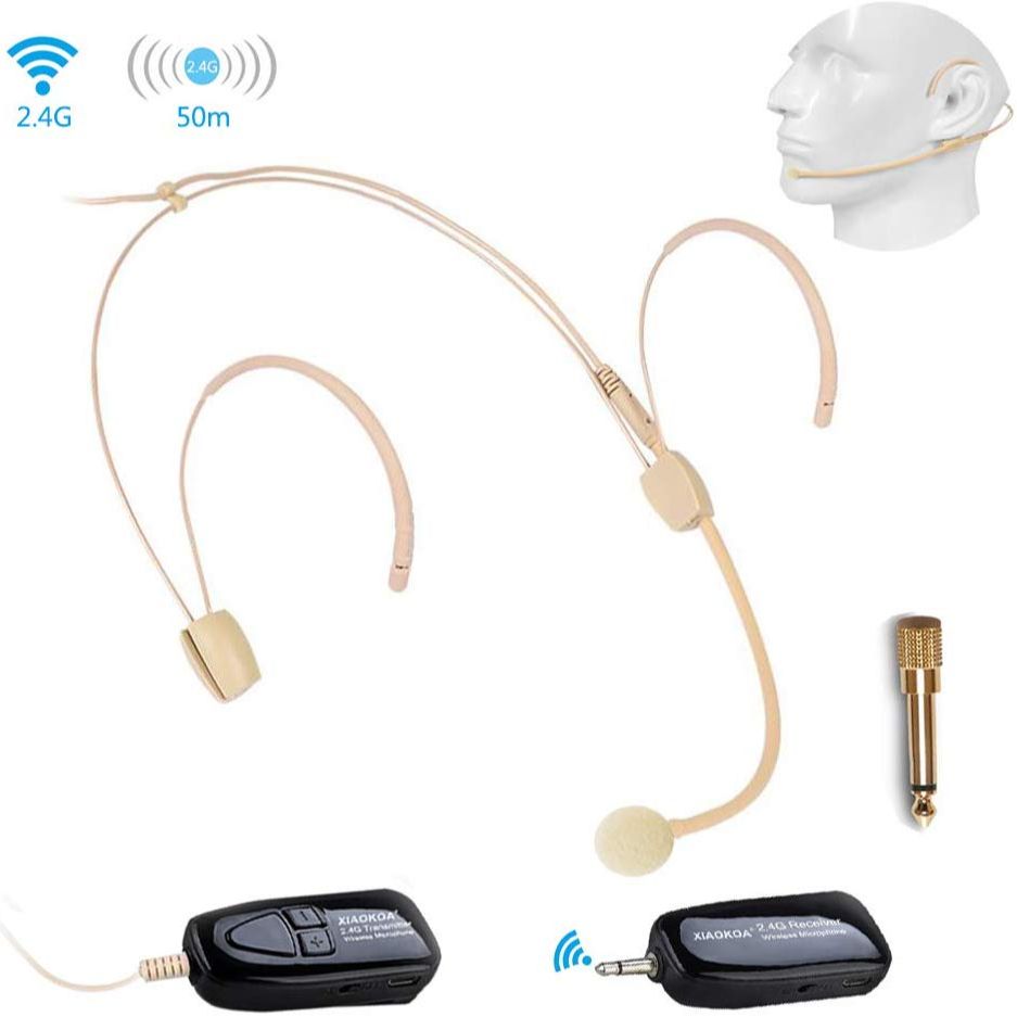 2.4G Wireless Lavalier Microphone for Voice Amplifier and Recording Shirt Mic for iPhone Camera PC Laptop for Teachers, Louder S: n80B