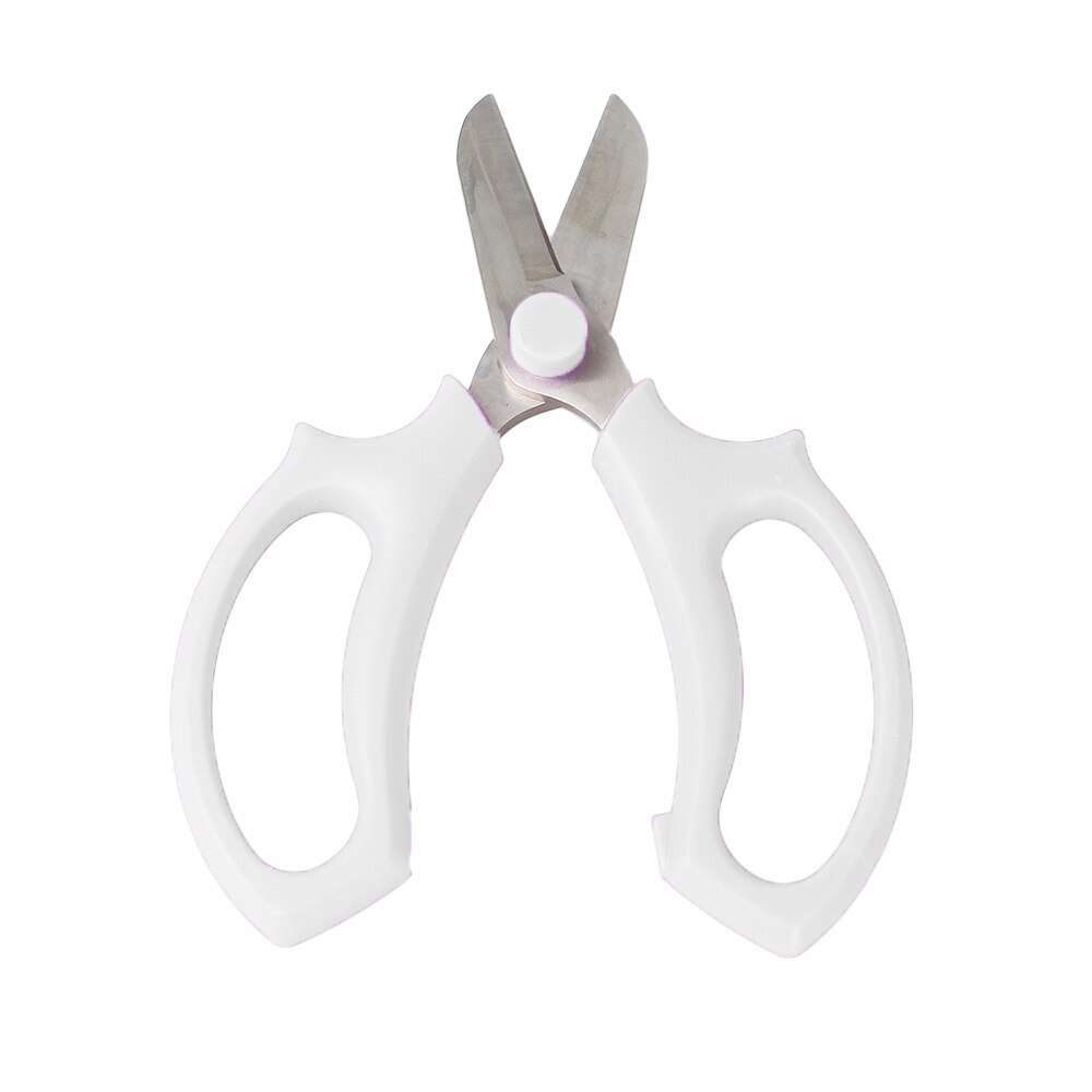Gardening Flower Arrangement Cut Floral Shears steel Floral Fruits Leaf Garden Pruning Shear Scissors Hand Pruner Trimming Tool: Ivory
