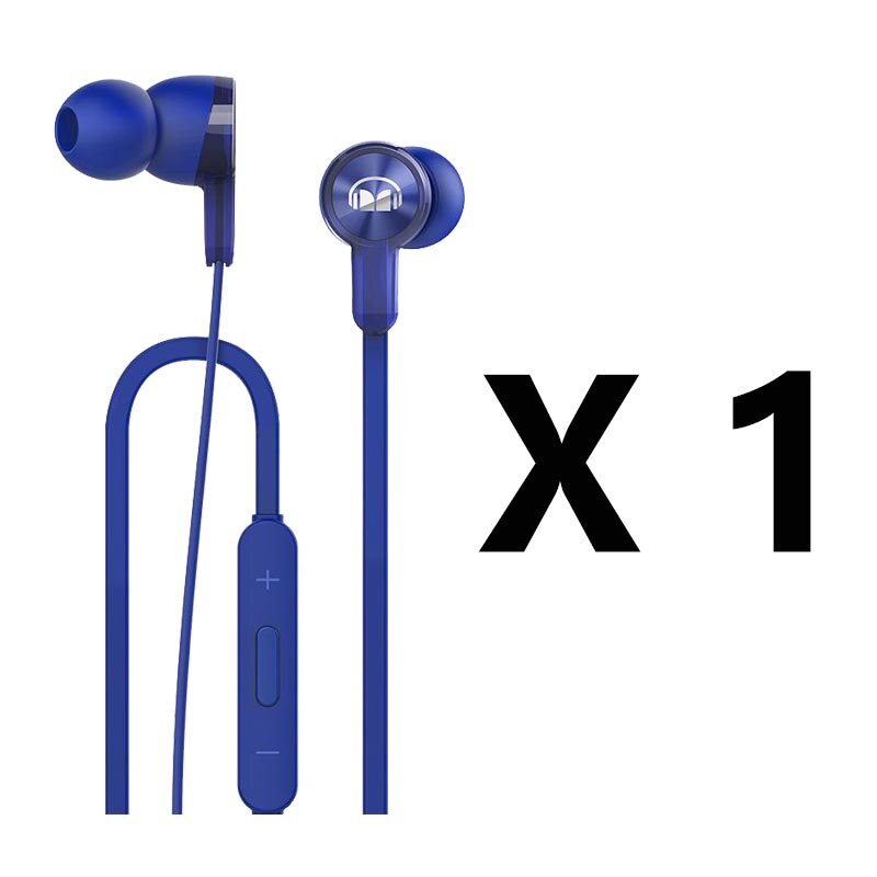 Auriculares originales Honor AM15 3,5mm en la oreja con Control remoto y micrófono longitud de Control de cable 1,2 m: honor am15  blue