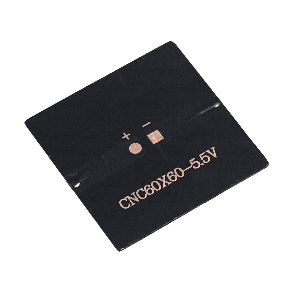 1PCS Solar Panel 5.5V 80mA Mini Solar System DIY For Battery Cell Phone Chargers Portable Solar Cell 60x60mm