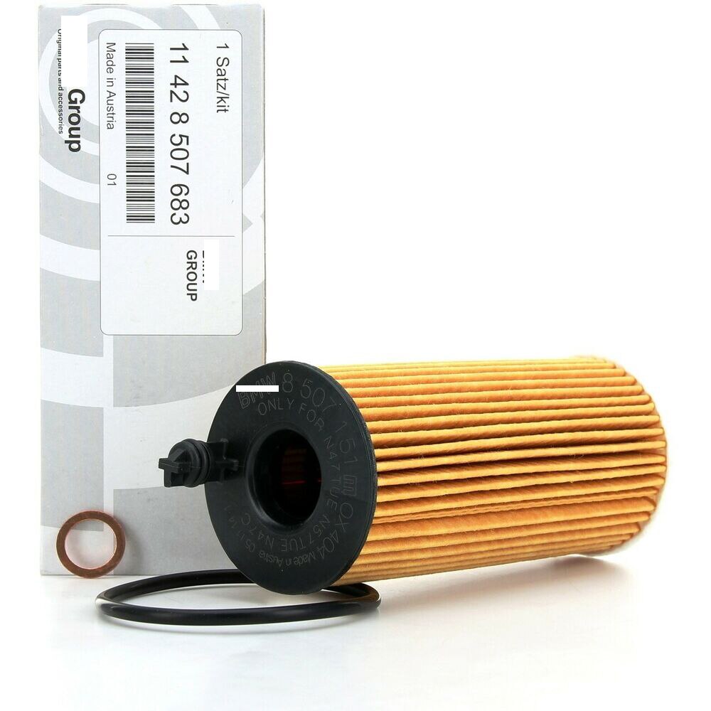Motoroljefilter för bmw  n57 3.0l n47 2.0l 11428507683 x5 x3 328d 535d f06 f15 f21 f22 f34 f35 f80