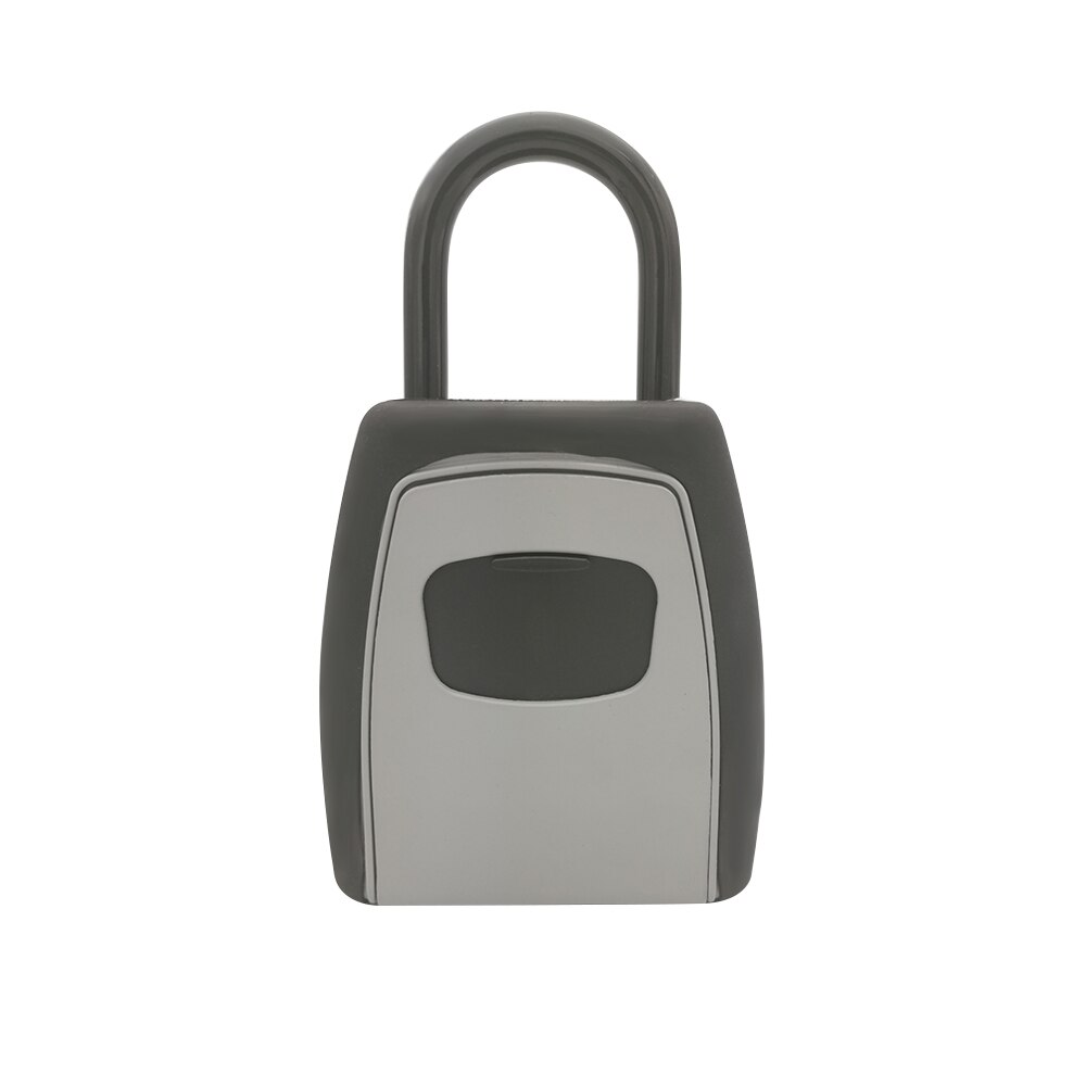 Mini Convenience Key Storage Lock Box Safe Storage Box Padlock Use Password Lock Alloy Material Keys Hook Security Boxes