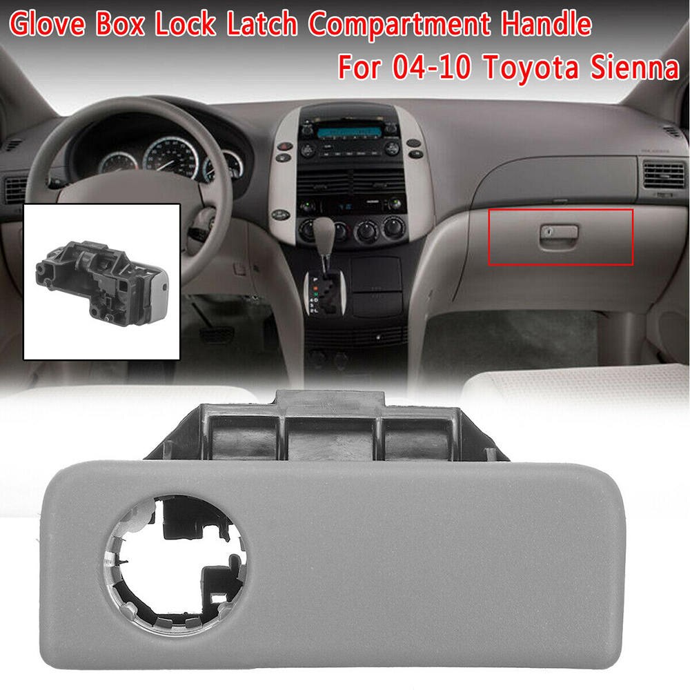 Glove Box Lock Latch Compartment Handle Stone For Toyota Sienna 2004 Glove Box Lock Glove Box Buckle