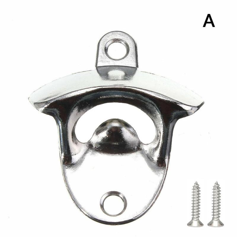 Abridor de botella de herramientas de cocina, abridor de cerveza de Soda abierto de montaje en pared de bronce, abridor de vino, cocina, botella de vidrio de , barras de tapa W9L7: A