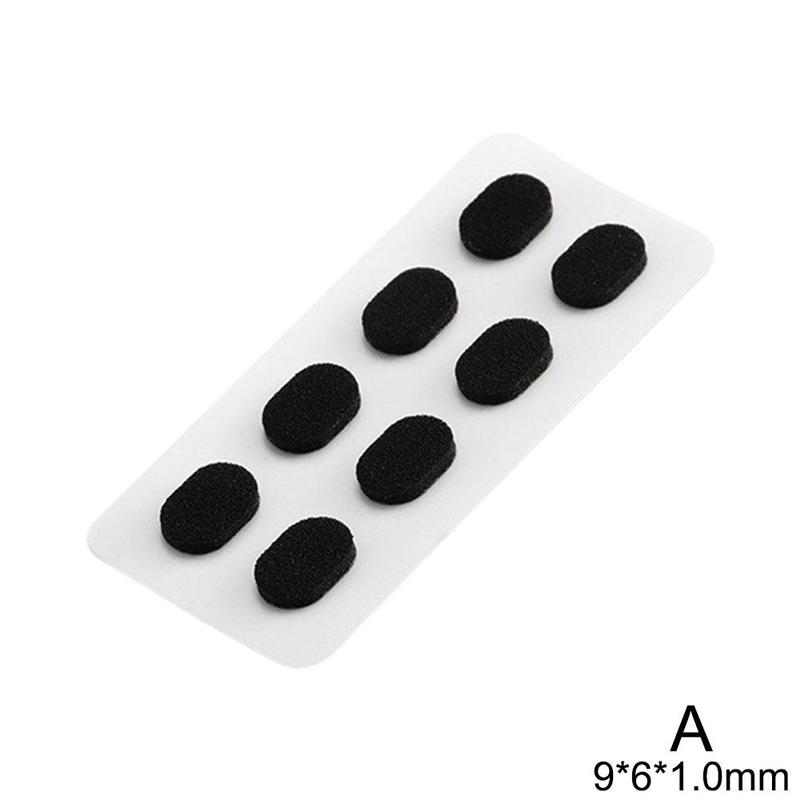 8Pc Bril Neus Stok Neus Pads Zelfklevende Lenzenvloeistof Eva Neus Pads Anti-Slip Glazen Geen Makeup Neus pads Brillen Nosepads: A