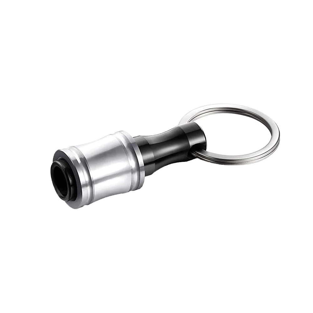 1/6 st. 1/4- tums sexkantshållare i aluminiumlegering för skruvmejselbits, lättviktsförlängningsstång, handverktyg: Ljusgul