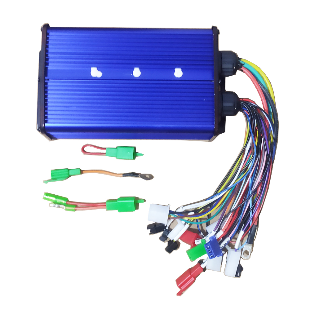 48V 60V 72V 1500W 2000W 3000W Brushless Controller 18mos 40A 45A 60A for Electric Bike/Tricycle/E-Scooter/Motorcycle/BLDC Motor: Lavender