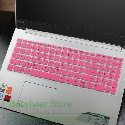 Coque de protection pour clavier d'ordinateur portable pour Lenovo Ideapad 15.6 "IdeaPad340C/320/330/520/720S 15 5000/7000-15IKBR/ARR/AST: pink