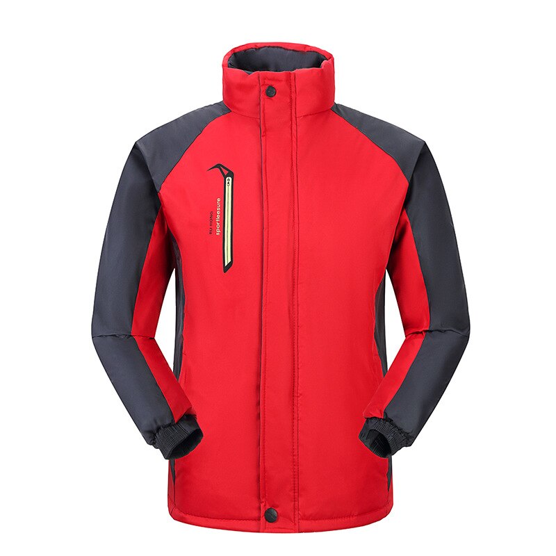 Winter Ski Jacke draussen Wandern Jacke Gepolsterte Wasserdichte Sport Snowboard Skifahren Jacke Warme Winddicht Bergsteigen anzug: verrotten / XXL