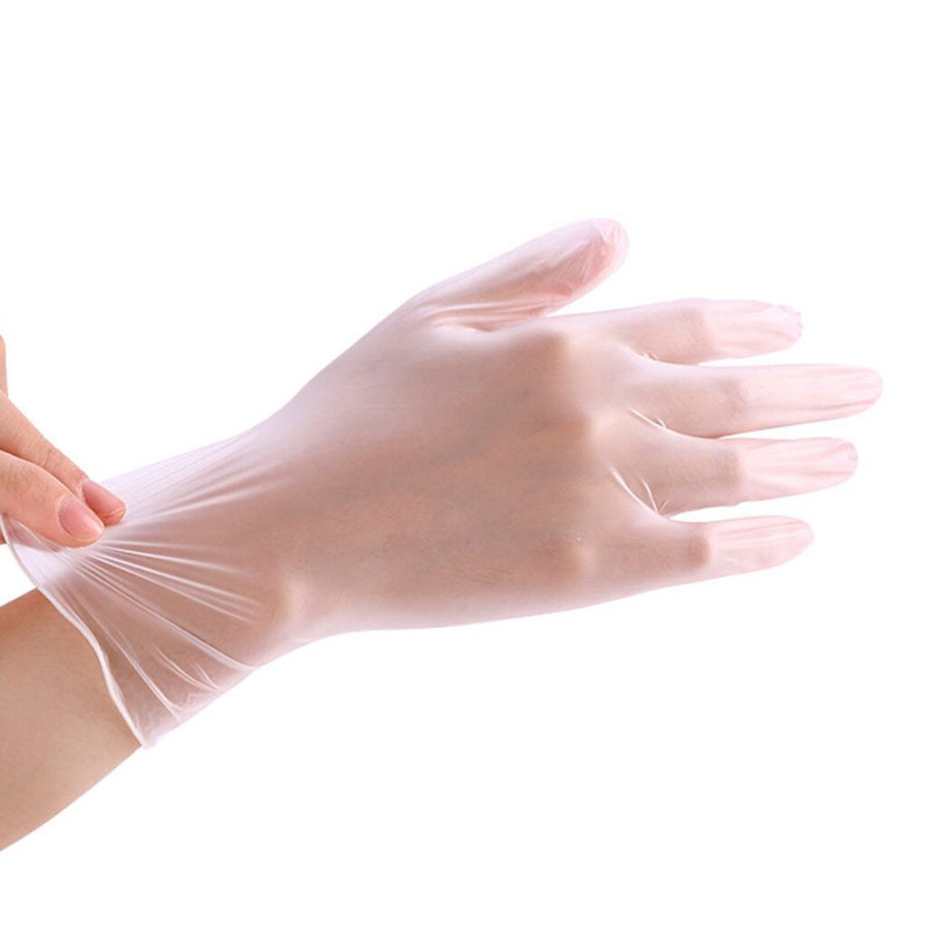 50 Pairs Rubber Comfortable Disposable Mechanic Nitrile Gloves Exam Gloves clean tool for woman man Safety Gloves: XL