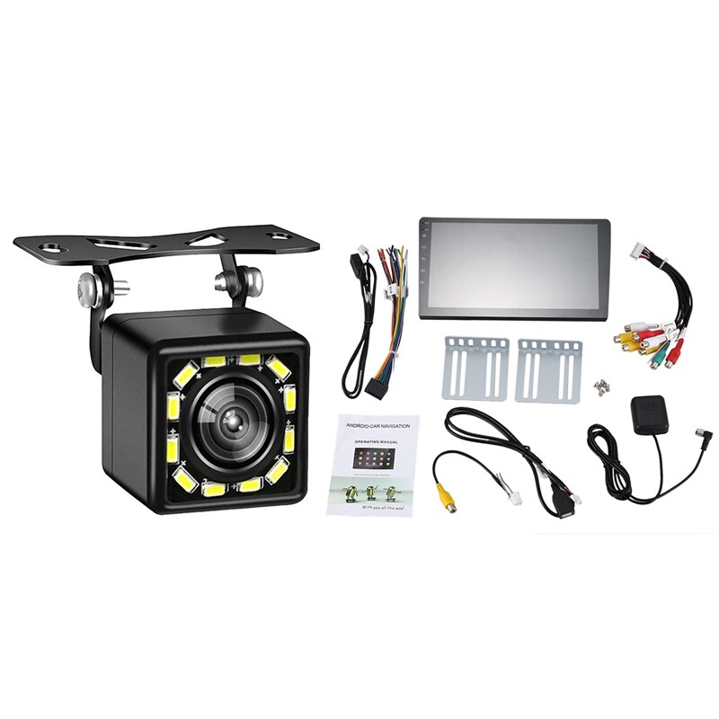 9 Inch Android 8.1 Car GPS Multimedia Universal Navigation Head Unit with 170 Degree HD CMOS Car View Backup Camera