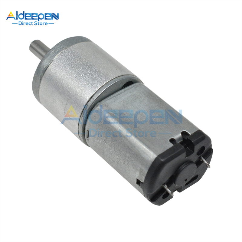 16GA-030 Mini Metal Gear Motor DC 6V 12V 100RPM Snelheid Reductie Versnellingsbak Motor Laag Geluidsniveau Hoge Snelheid voor RC Speelgoed