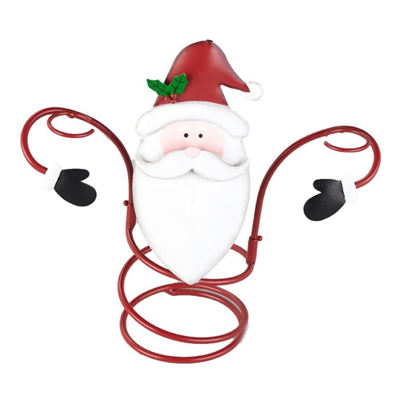 Portabicchieri di babbo natale portabottiglie di vino di natale portabottiglie da tavolo da casa espositore ornamenti per feste di natale: C