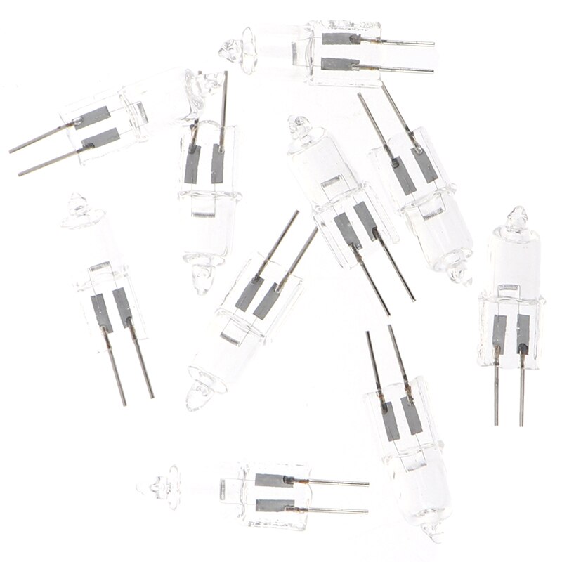 10 x halogeenlampen  g4 12v 20w stiftsockel stiftsockellamp 20 watt leuchtmittel