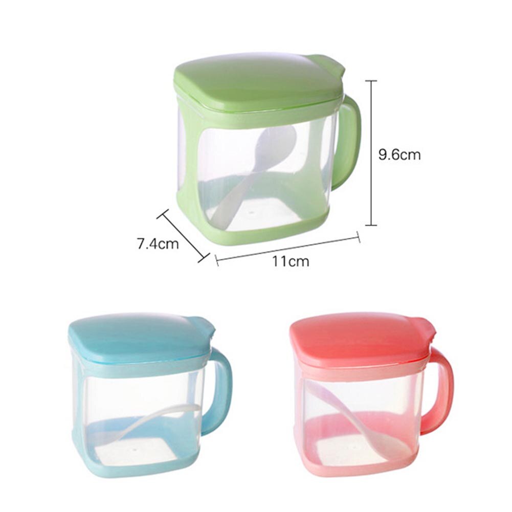 Seasoning Box Storage Containers Condiment Plastic Spice Jars Dispenser For Salt Sugar Cruet THIN889