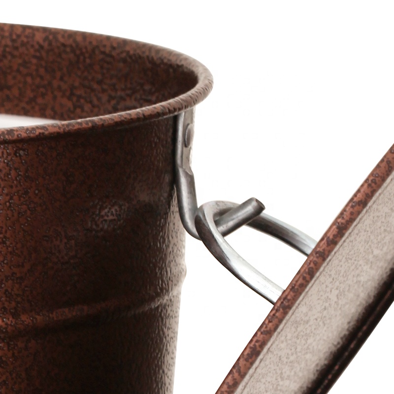 Premium roestvrij staal verf 3.3L grote ijs emmers met cover