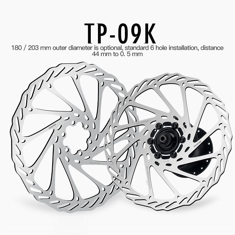 CYSKY Mechanische Schijfremmen Set – Voor- En Achterremklauw + 160 Mm Rotoren Voor Mountainbike