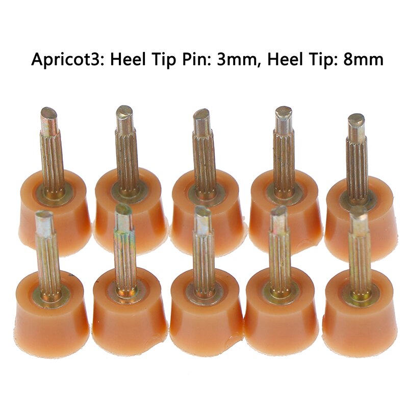 Goupilles de réparation de talon, 5 paires, pointes de chaussures, robinets de cheville, chaussures de remplacement, accessoires de chaussures