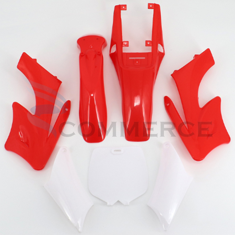 1 conjunto de kits de corpo de carenagem de para-lamas de plástico de alta resistência para chinês 2 tempos 47cc 49cc Apollo Orion Mini Dirt Bike Acessórios