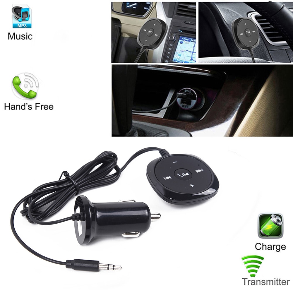 Voor Auto, Fm-zender Bluetooth Handsfree, Aux MP3 Speler Radio Adapter Oplader