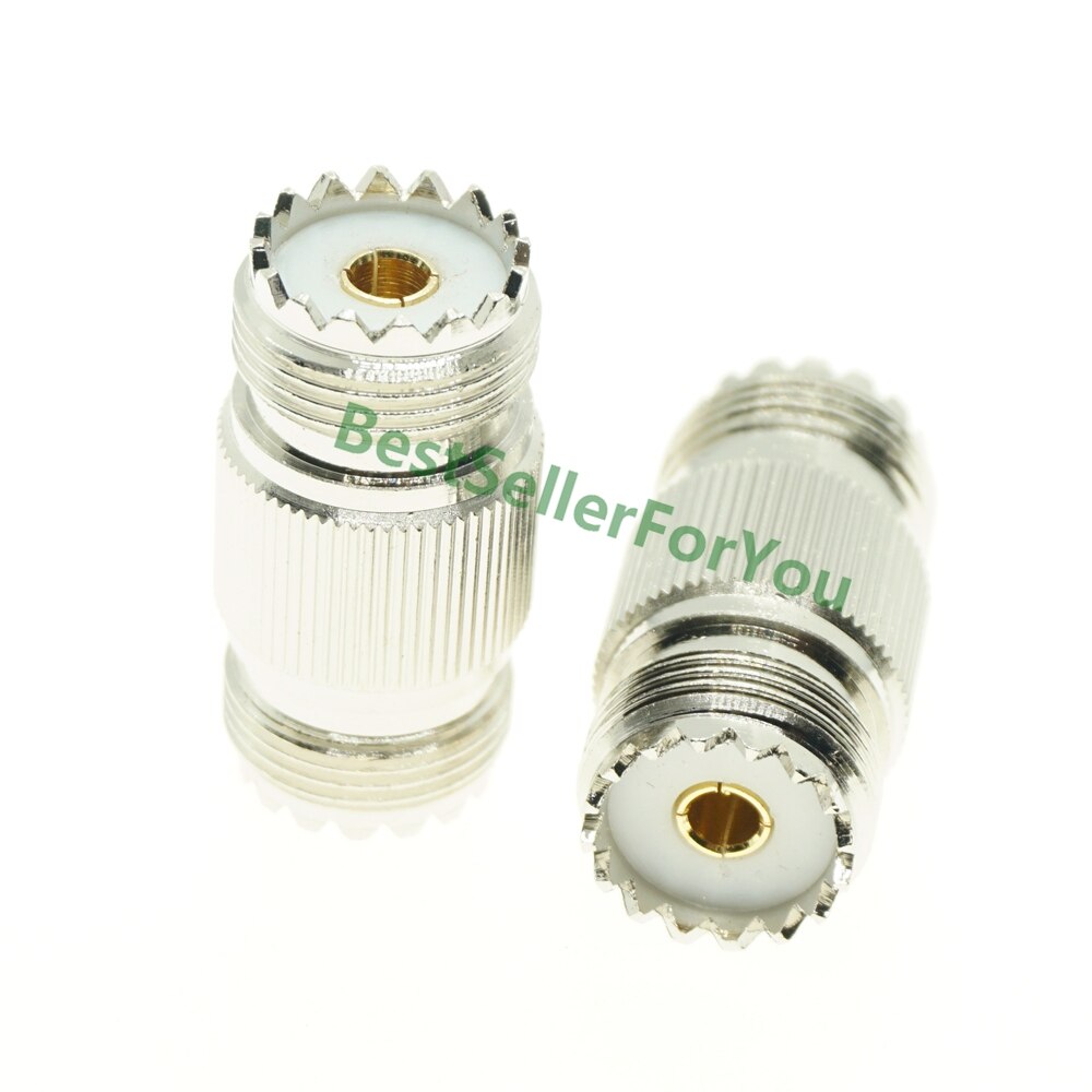 UHF Male Female To UHF Male Female PL259 TO SO239 RIGHT ANGLE 3 WAY RF Adapter Connector: UHF-KK