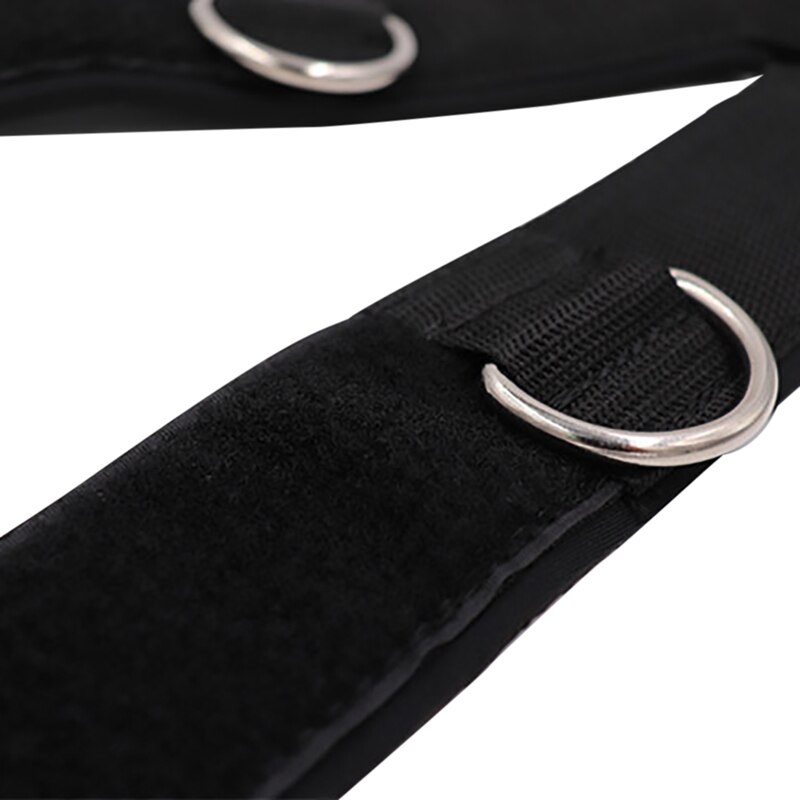 1 Paar Weerstand Band Enkelbandjes Enkel Ondersteuning Nylon Neopreen Been Training Cover Beschermende Wrap Voor Gym W1