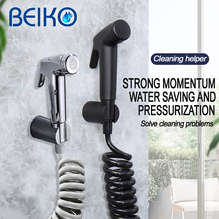 Handheld Bidet Sproeier Set Kit Pcv Hand Bidet Kraan Voor Badkamer Handspuit Douchekop Zelfreinigende